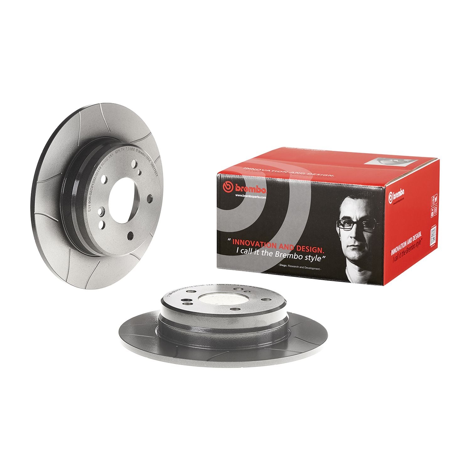 XTRA Max Slotted Rear Disc Brake Rotor - 08.5178.77_01