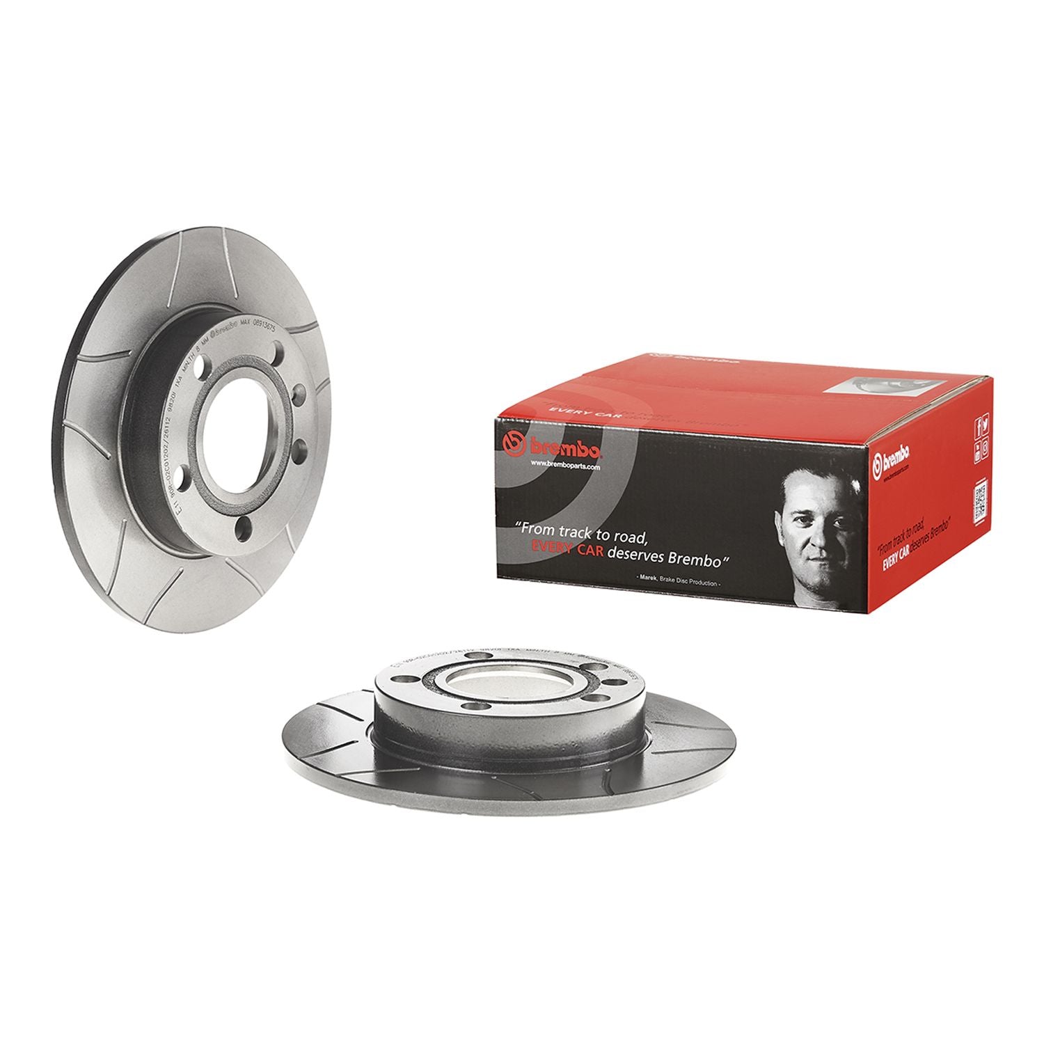 XTRA Max Slotted Rear Disc Brake Rotor - 08.9136.75_01