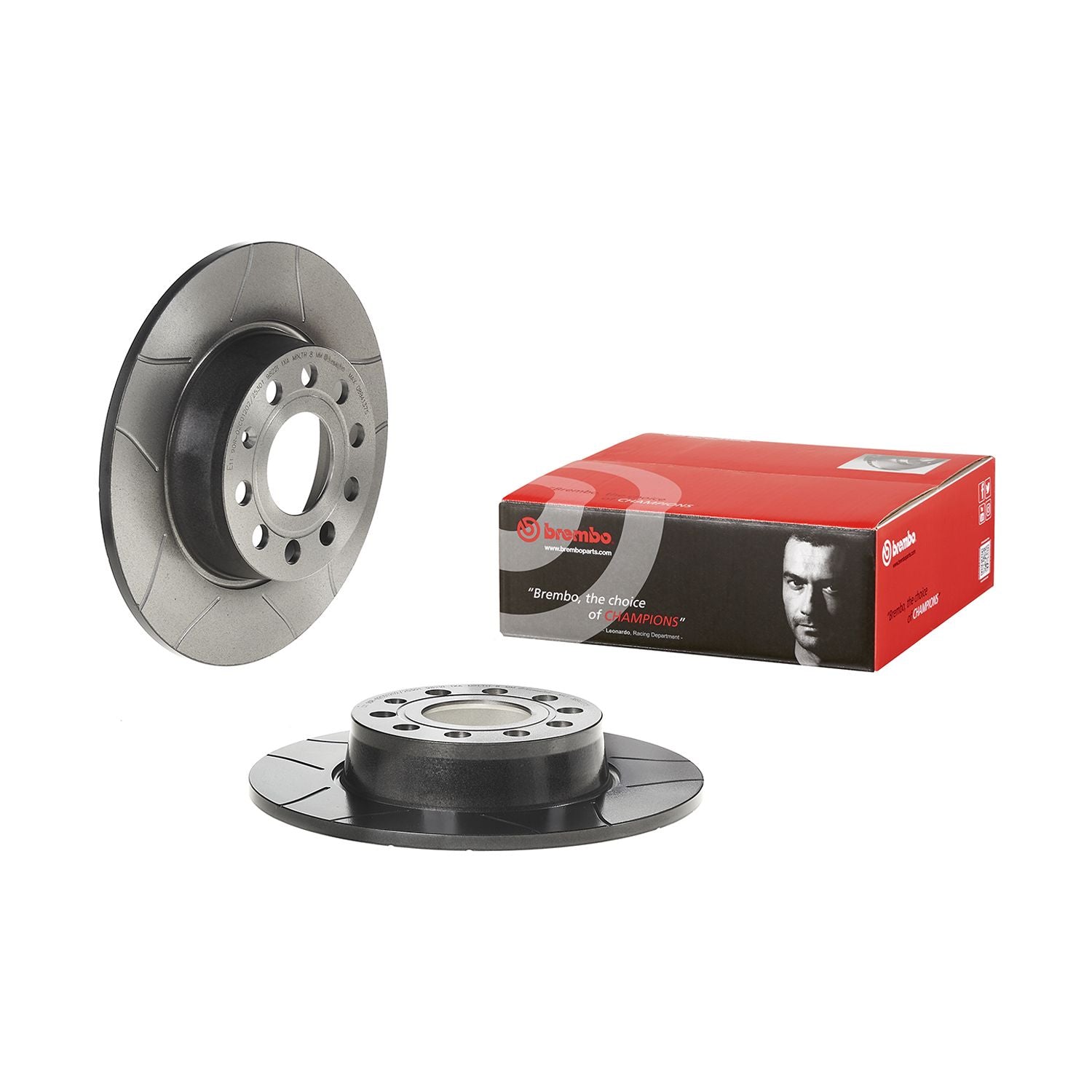 XTRA Max Slotted Rear Disc Brake Rotor - 08.B413.75_01
