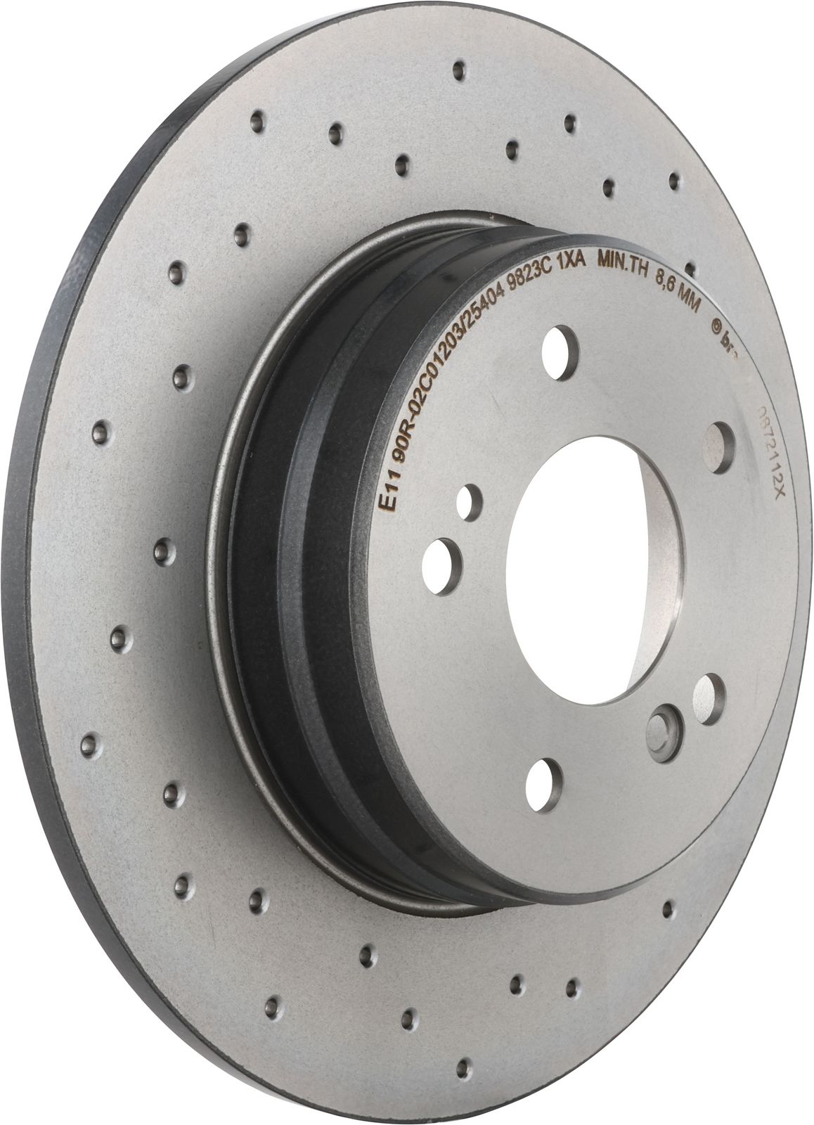 XTRA Rear Disc Brake Rotor - 08.7211.2X_01