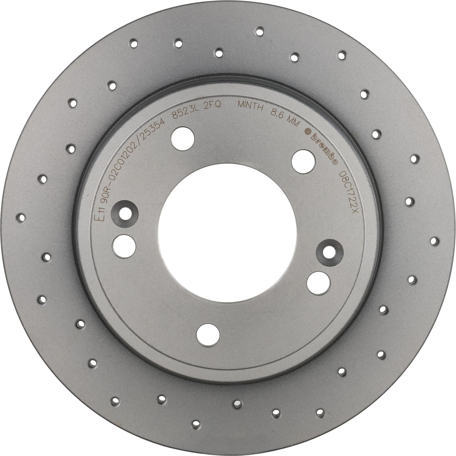 XTRA Rear Disc Brake Rotor - 08.C172.2X_03