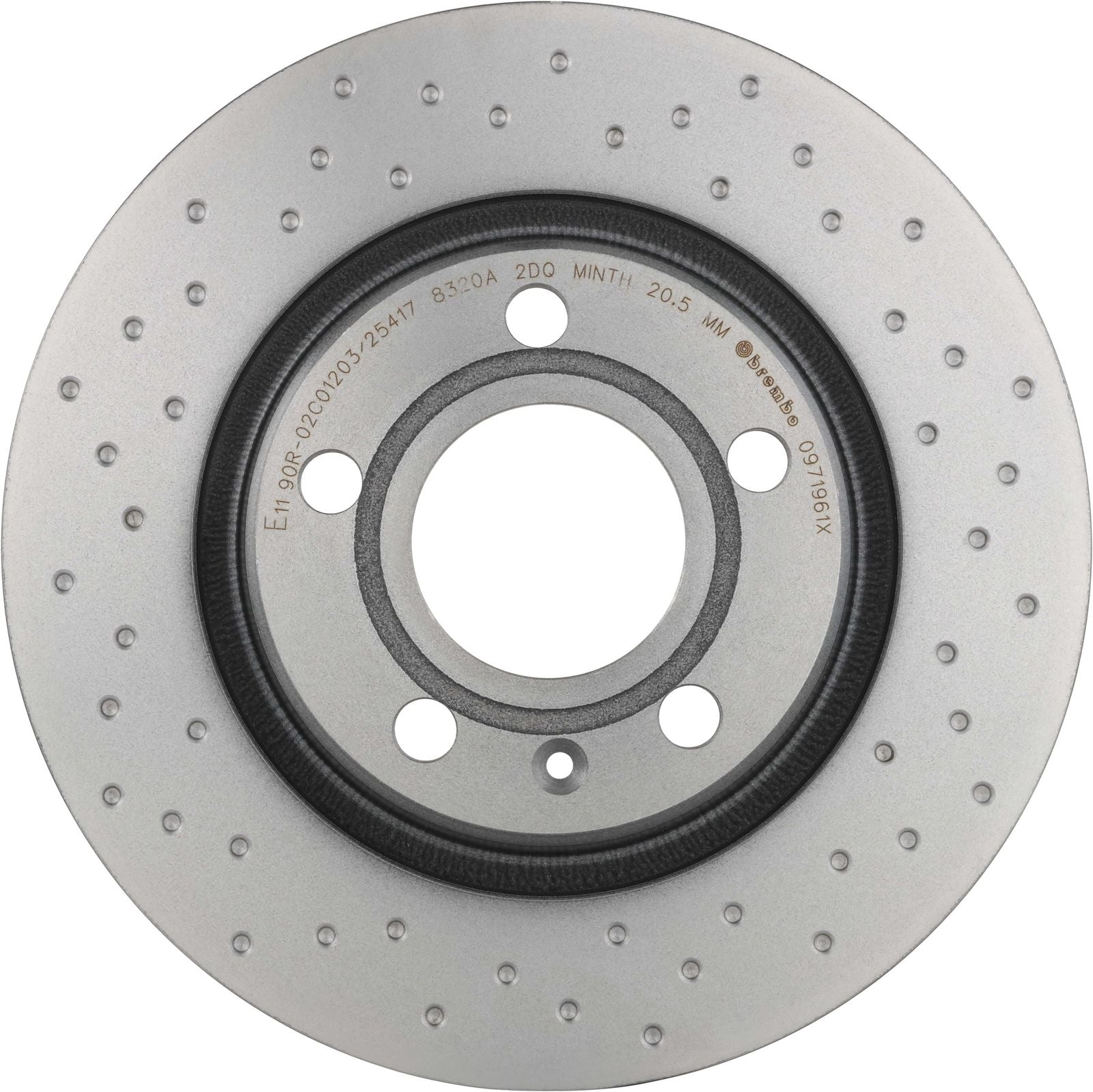 XTRA Rear Disc Brake Rotor - 09.7196.1X_03