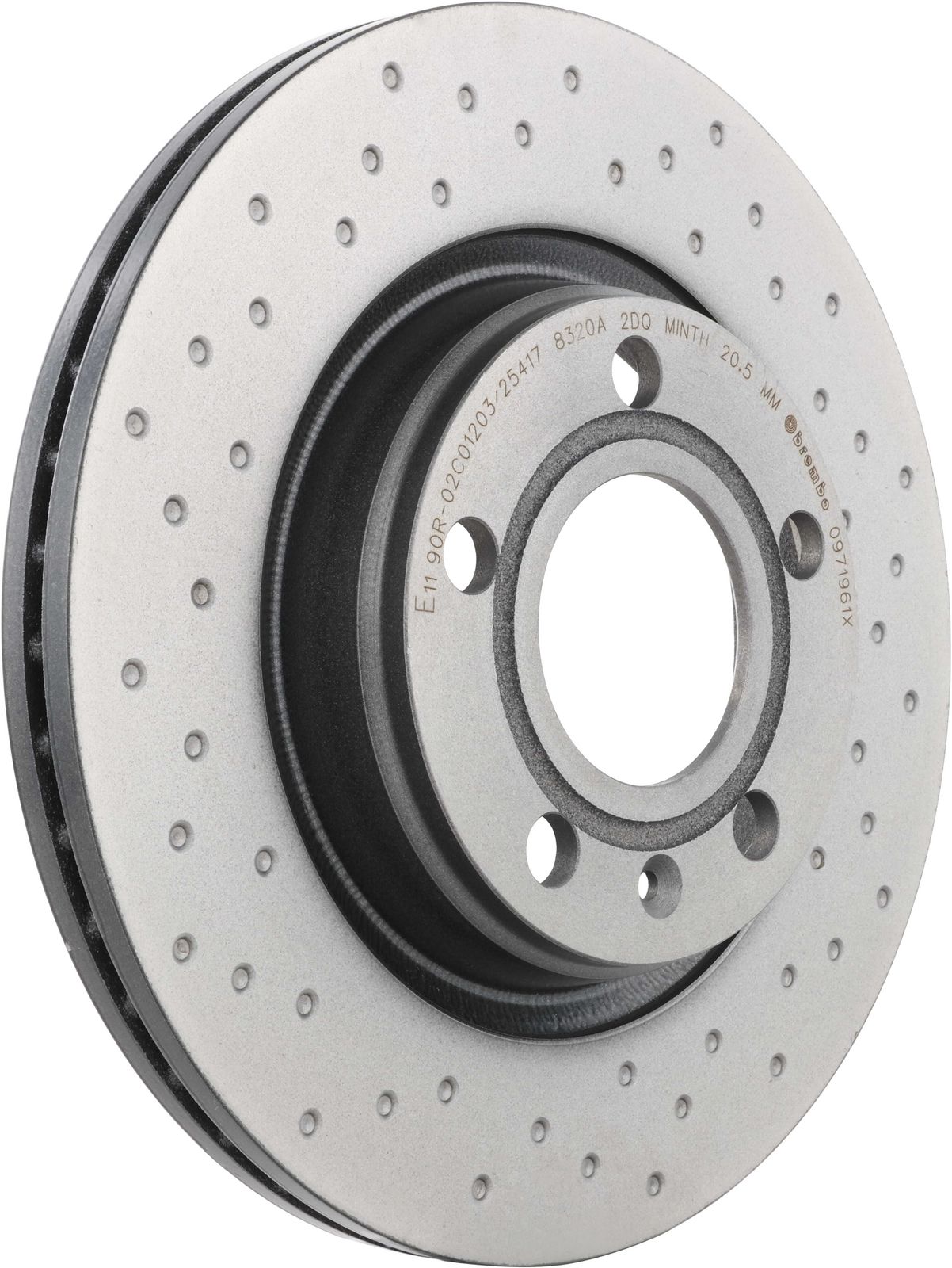 XTRA Rear Disc Brake Rotor - 09.7196.1X_01