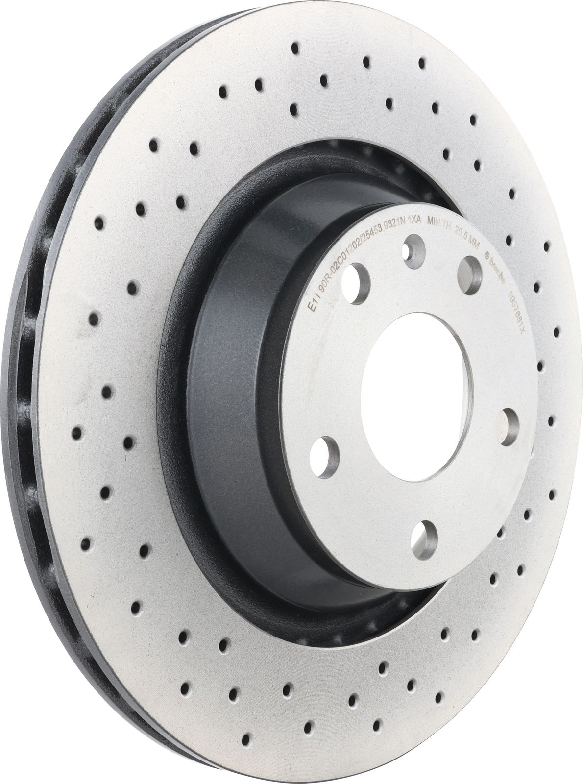XTRA Rear Disc Brake Rotor - 09.9768.1X_01
