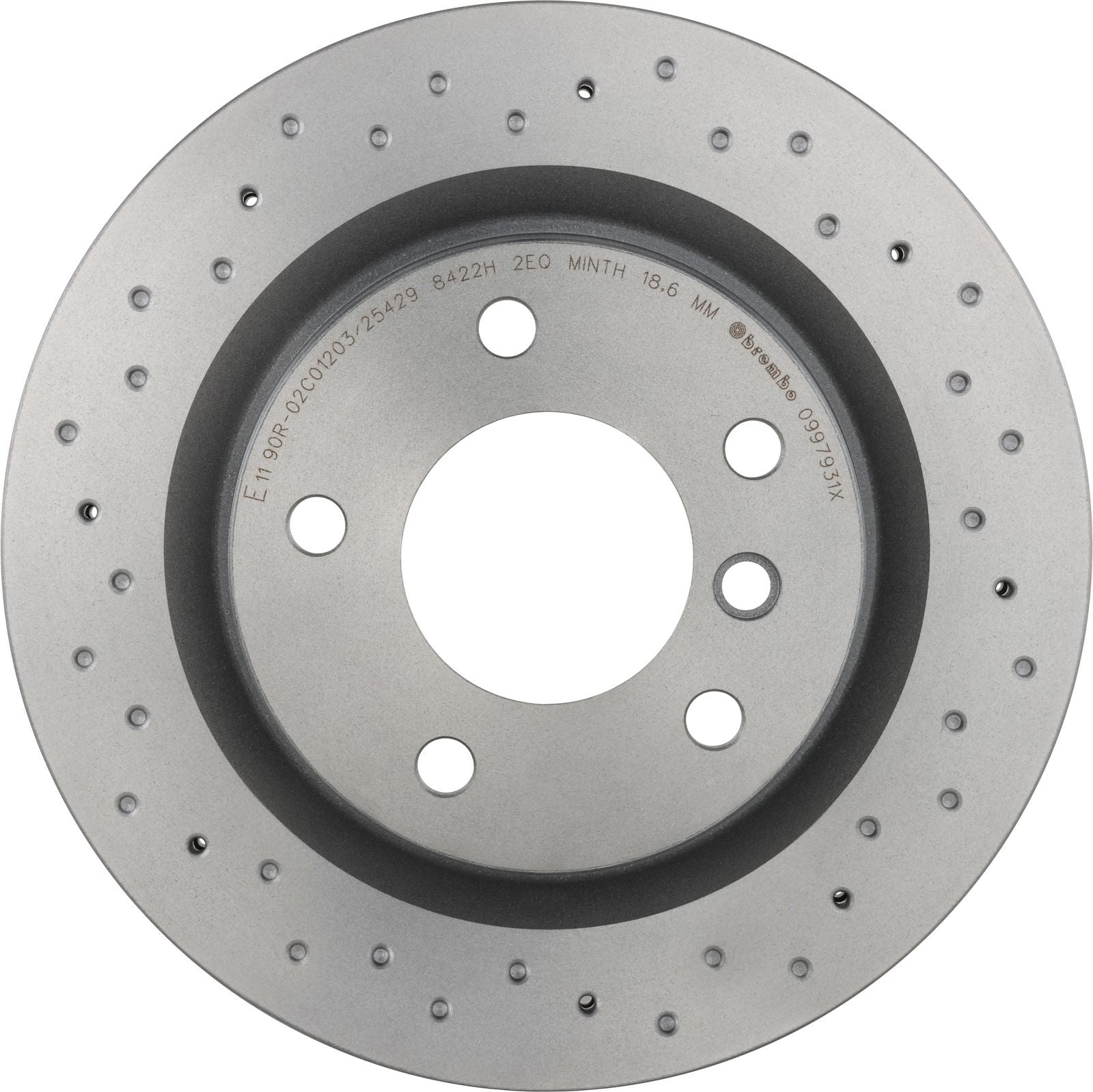 XTRA Rear Disc Brake Rotor - 09.9793.1X_03