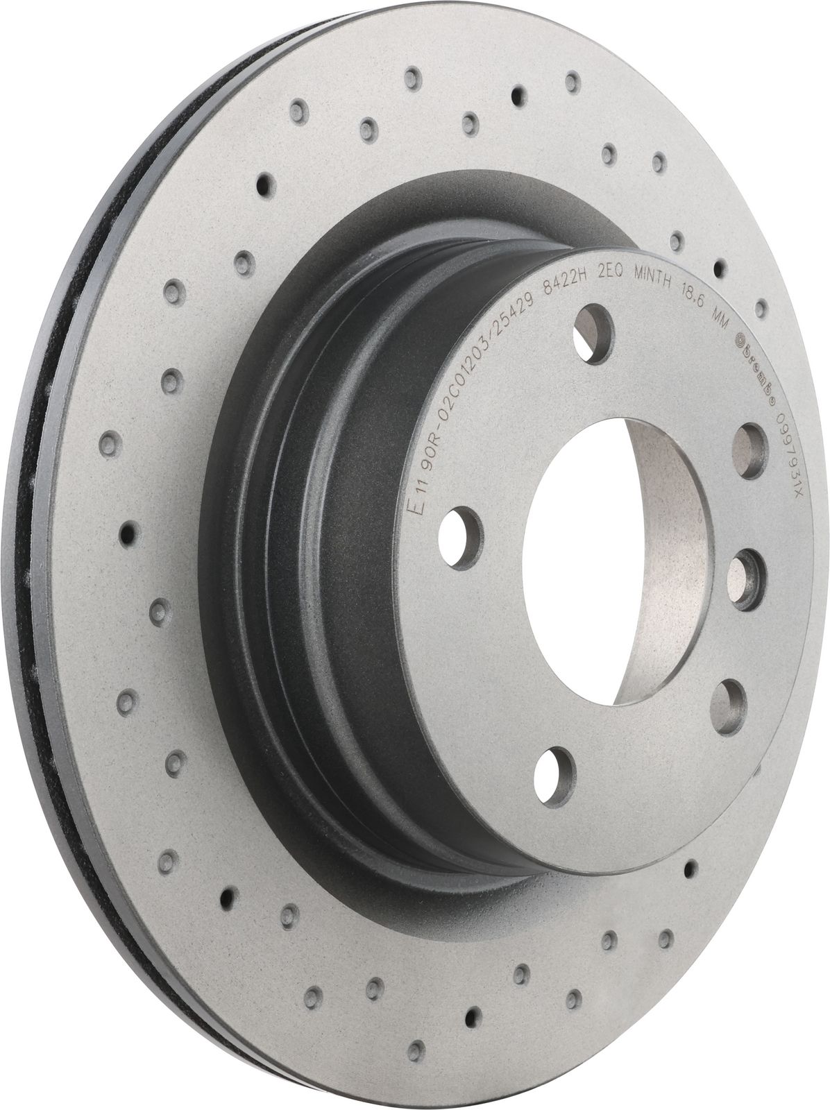 XTRA Rear Disc Brake Rotor - 09.9793.1X_01