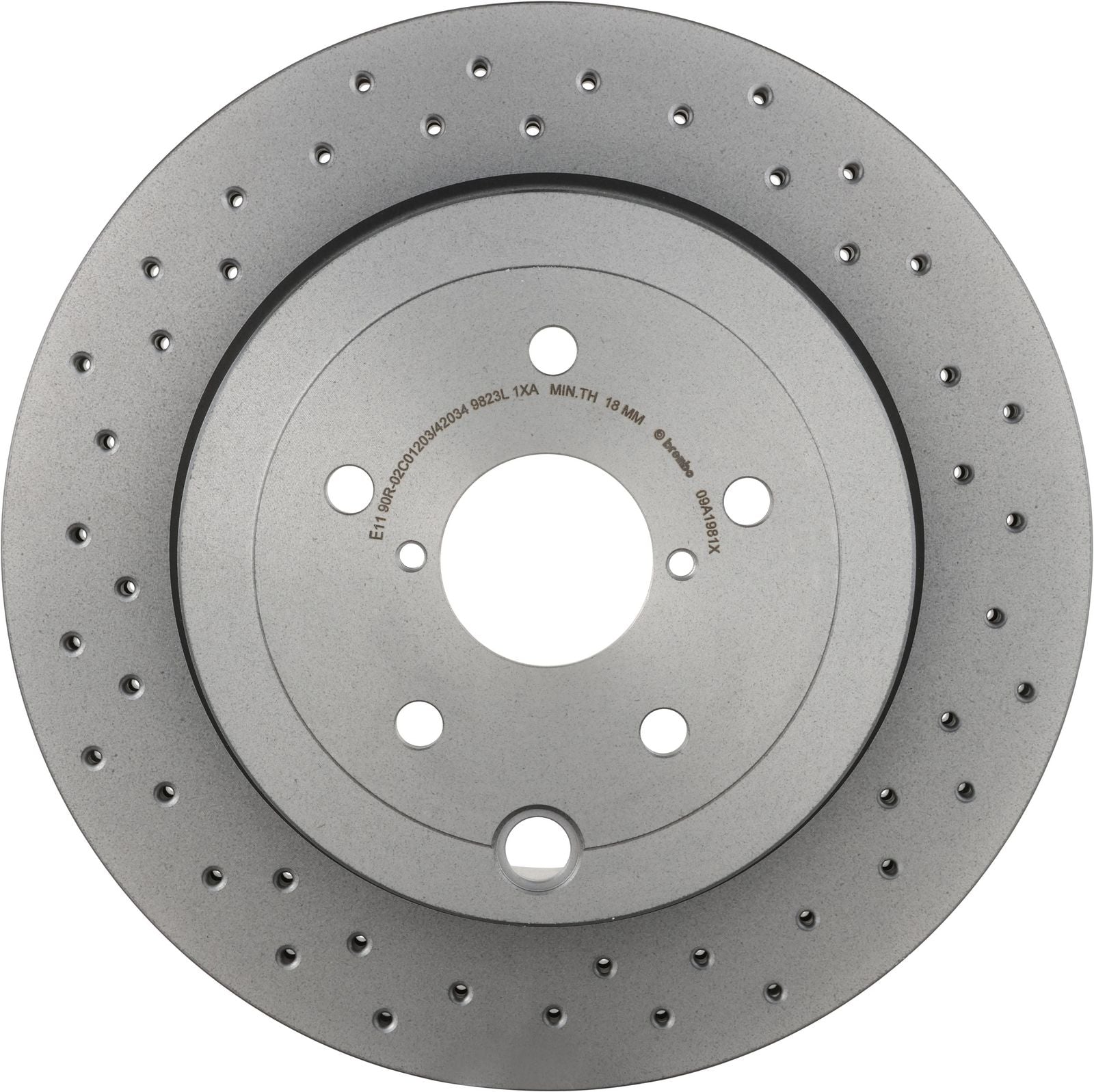 XTRA Rear Disc Brake Rotor - 09.A198.1X_03