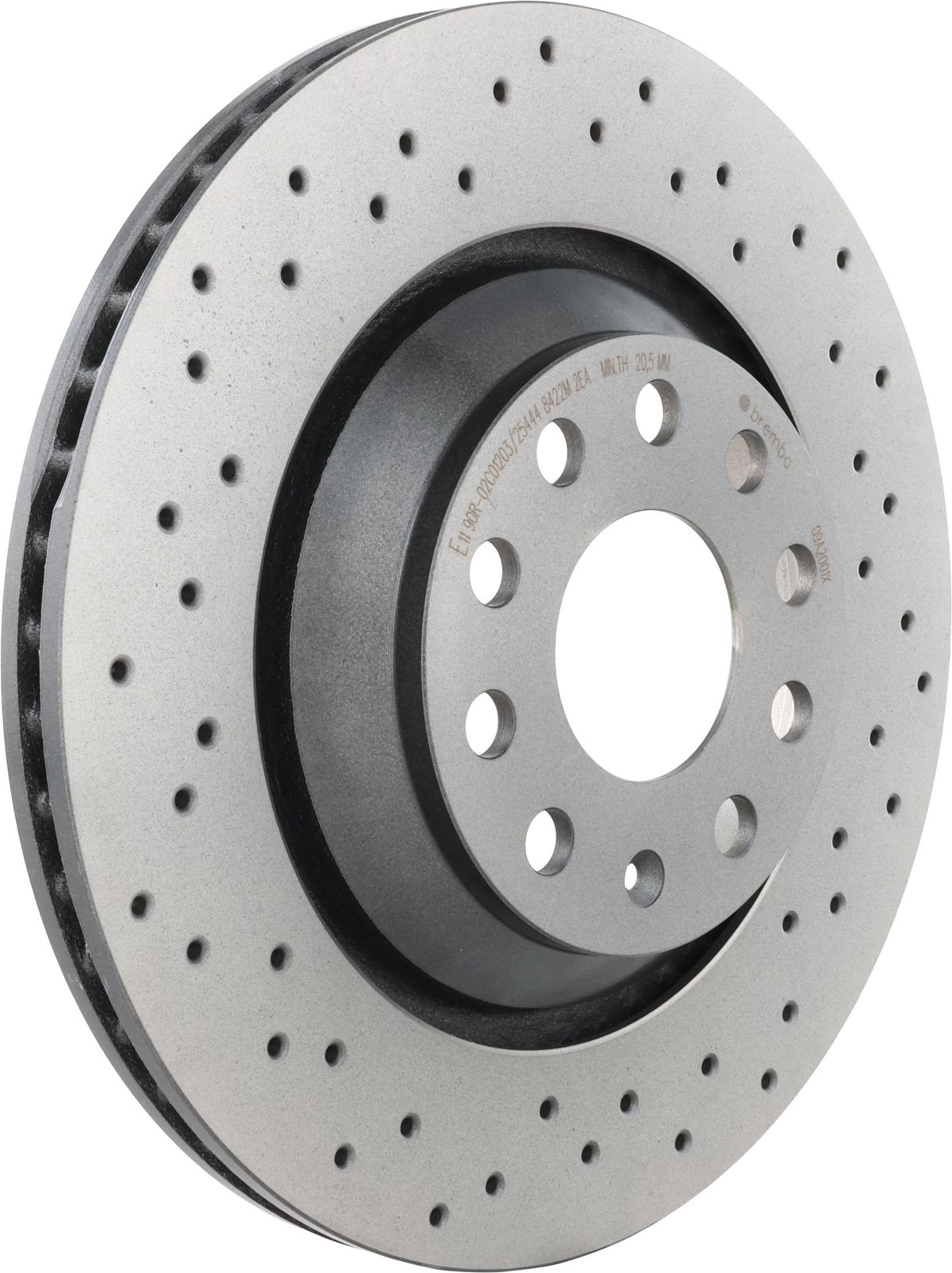 XTRA Rear Disc Brake Rotor - 09.A200.1X_01